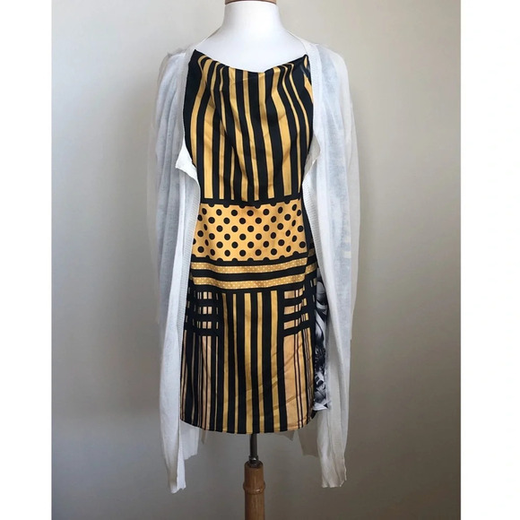 Roberto Cavalli Long Sleeves Abstract Print Tunic Size Large - Picture 2 of 8